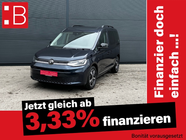 Volkswagen Caddy Kombi 1.5 TSI DSG Dark Label RHD LED NAVI PANORAMA KAMERA  PARKLENK PDC SHZ in Regensburg