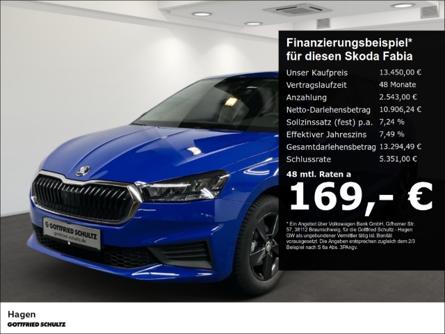 Der neue Škoda Fabia ab 179 €² mtl.