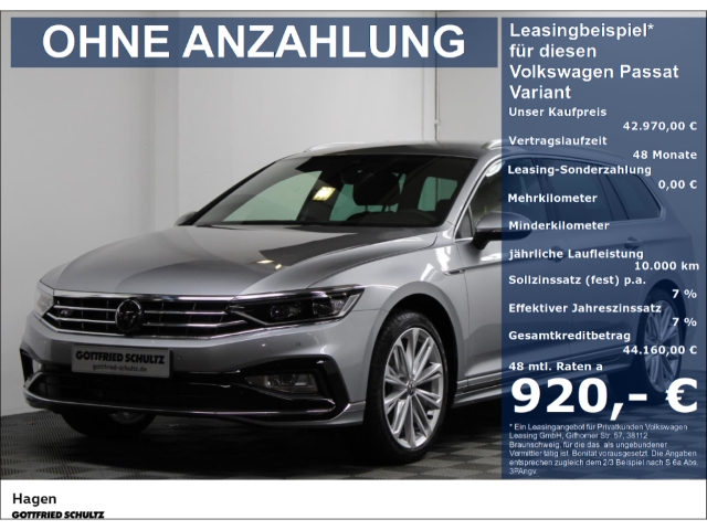 Volkswagen Passat Variant Elegance 2.0 TDI DSG sofort Verfügbar! in Hagen
