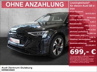 Audi Q8 e-tron advanced 50 quattro 250 kw sofort in Köln