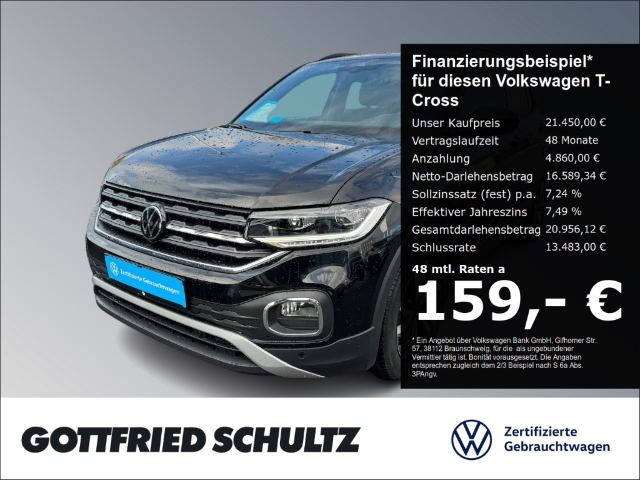 Volkswagen T-Cross 1.0 Move DSG - Vorführfahrzeug - Grau - 999 km -  Leverkusen