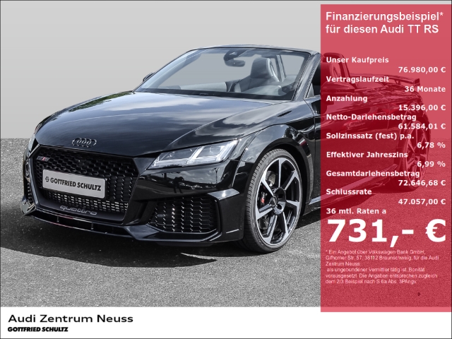 Audi TT Roadster  Audi Zentrum Neuss / Gottfried Schultz Automobilhandels  SE